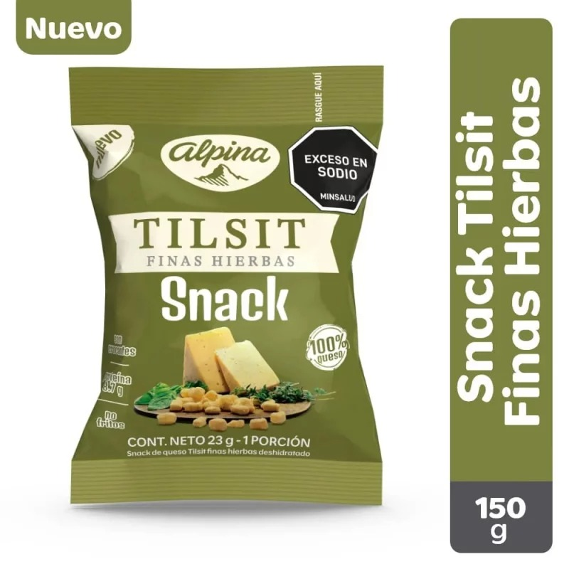 Snack Queso Tilsit Fina Hier Deshidr 23g