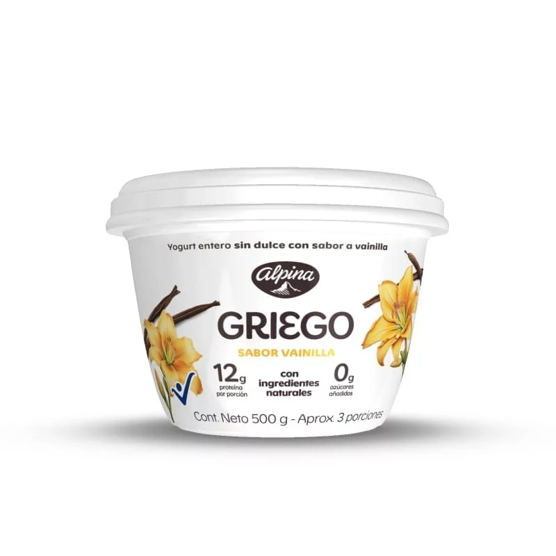 Griego Vainilla 500gr