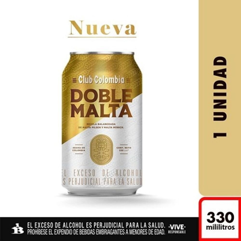 Cerveza Club Colombia Doble Malta 330 Ml
