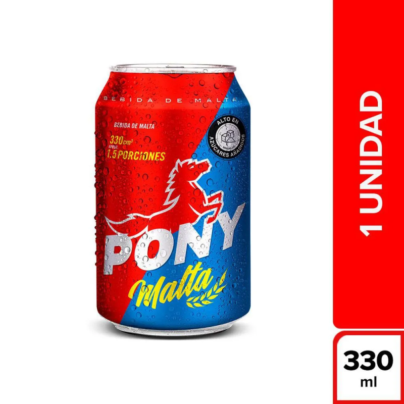 Pony Malta Lata 330 Ml X 6 Und