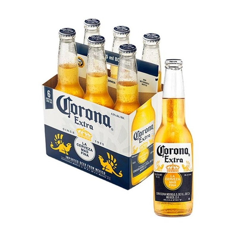Cerveza Corona Sixpack 355 Ml X 6 Und
