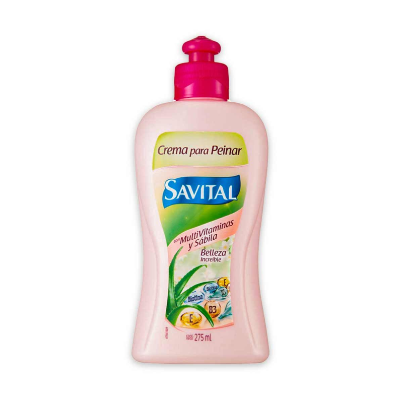 Crema De Peinar Savital Multivitaminas 275 Ml