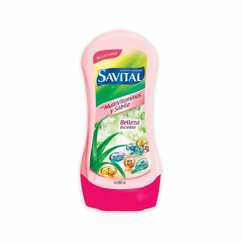 Acondicionador Savital Multivitaminas 490 Ml