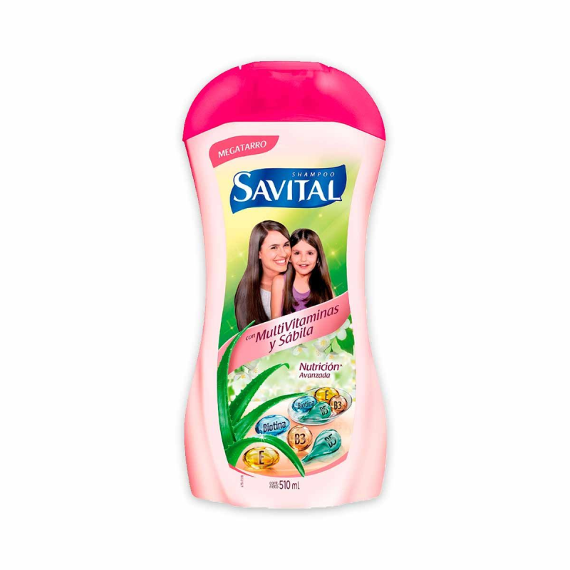 Shampoo Savital Multivitaminas 510 Ml