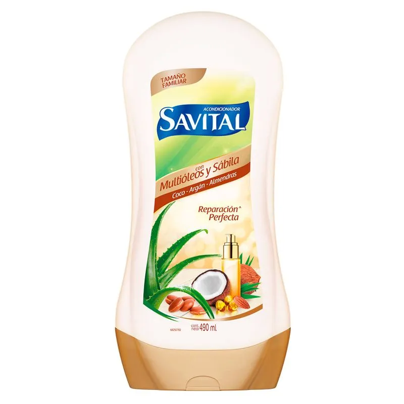 Acondicionador Savital Multioleos 490 Ml