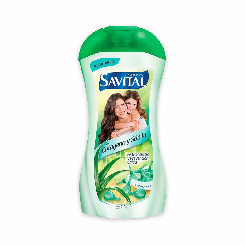 Shampoo Savital Colageno 510 Ml