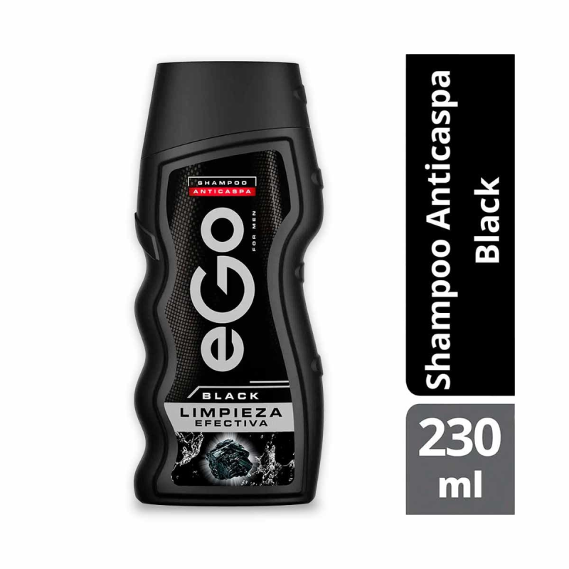 Shampoo Ego Black Limpieza 230 Ml