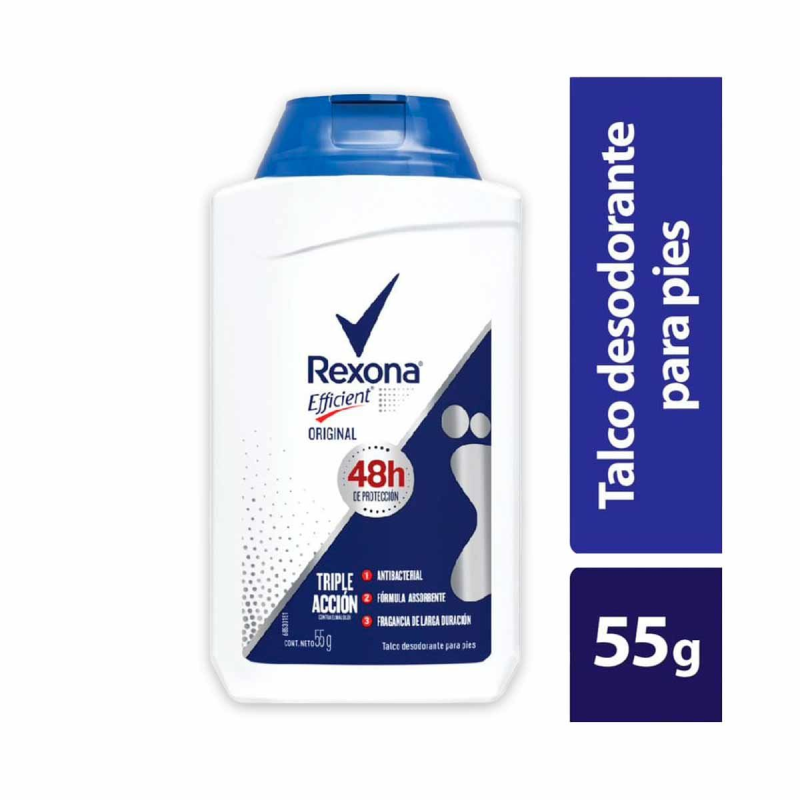 Talco Rexona X55g Effi Original