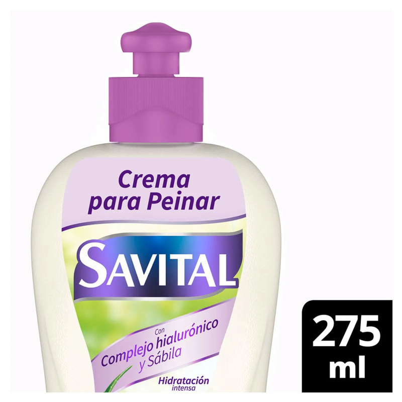 Crema De Peinar Savital Hialuronico 275 Ml