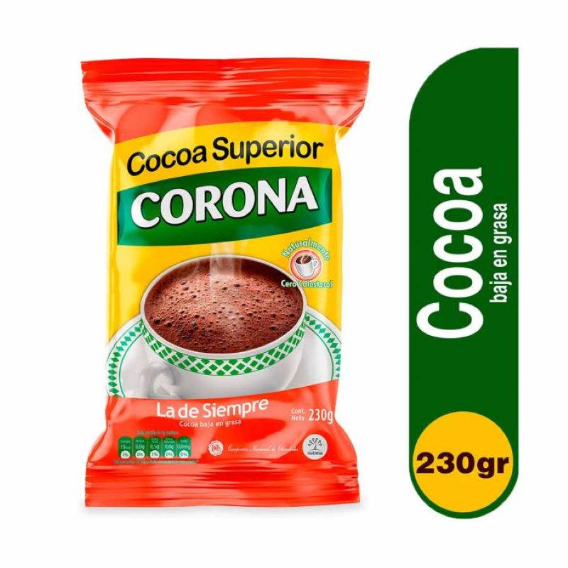 Cocoa Corona Bolsa 230 Gr