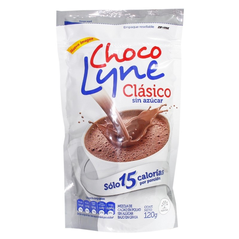Chocolate Chocolyne S/azucar D/p 120g
