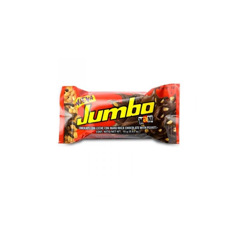 Chocolatina Jumbo Mani 18 Gr