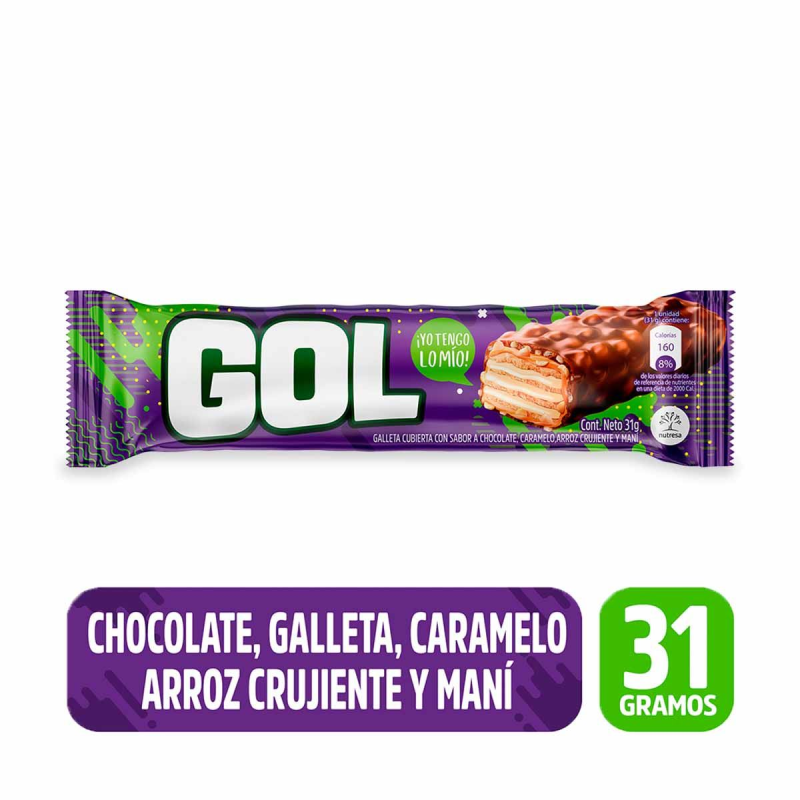 Chocolatina Gol 31 Gr