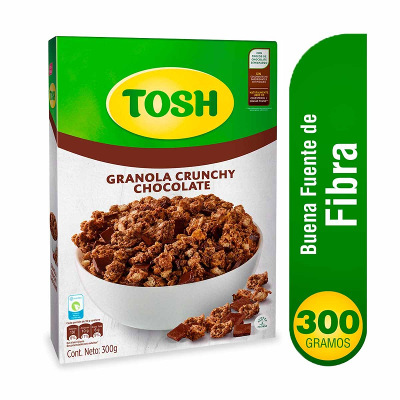 Granola Tosh Chocolate 300 Gr