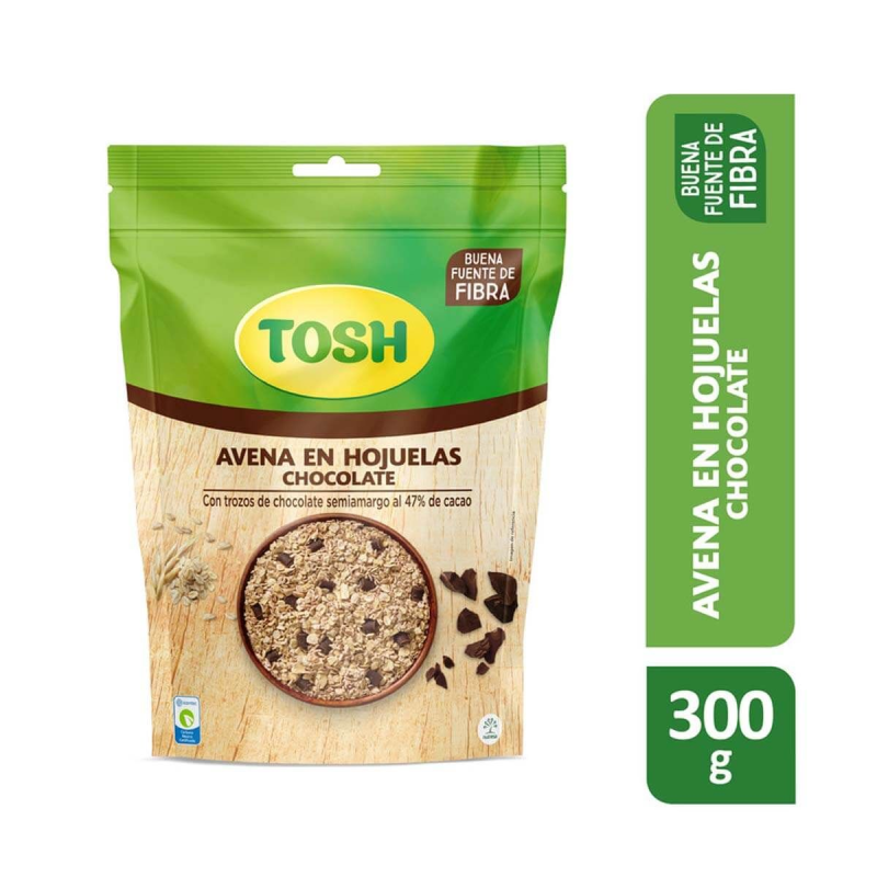 Avena Tosh Trozos De Chocolate 300 Gr