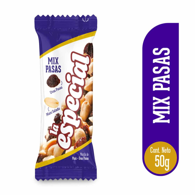 Mani La Especial Pasas Pasas 40 Gr