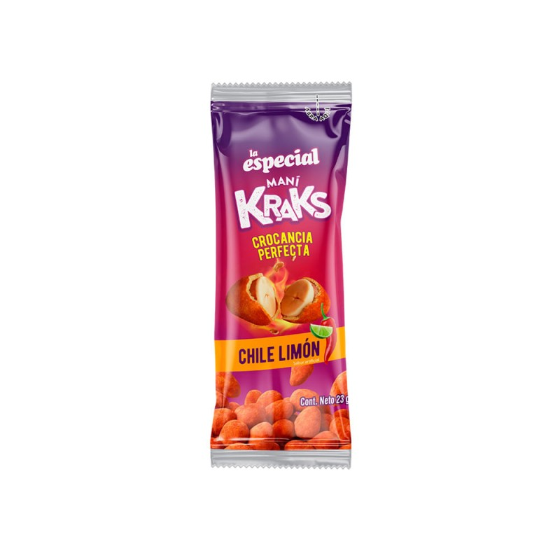 Mani La La Es Kracs Kracs Chile Limon 23 Gr