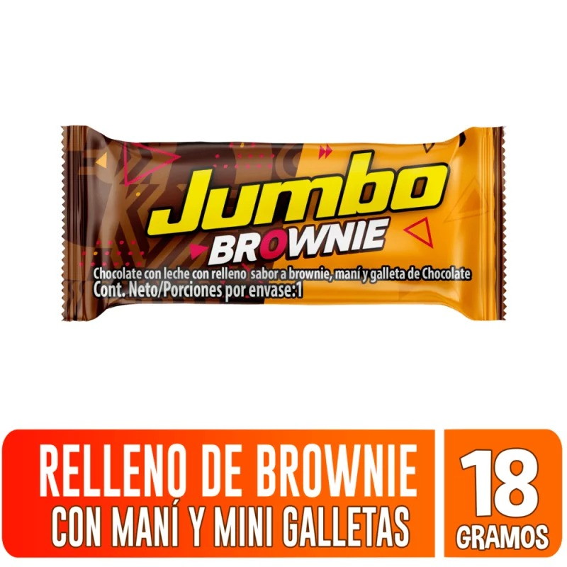 Choctina Jumbo Brownie X18gr