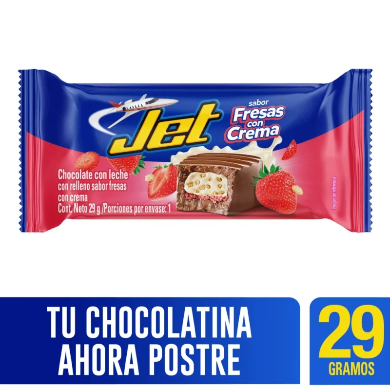 Choctina Jetx29g Fresas Crema