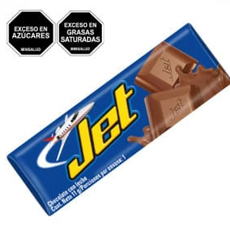 Chocolatina Jet Leche X 12g X Unidad
