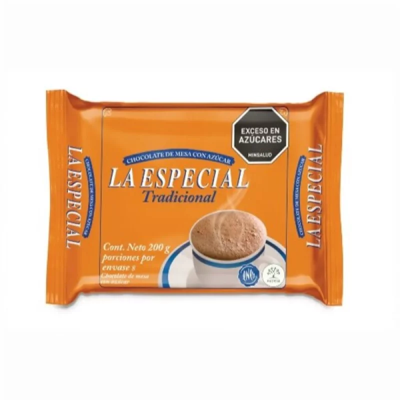 Chocolate La Especial 200g 8 Pastillas