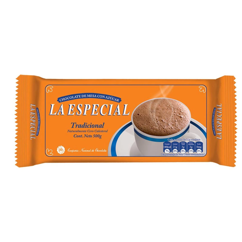 Chocolate La Especial Tradicional 500 Gr