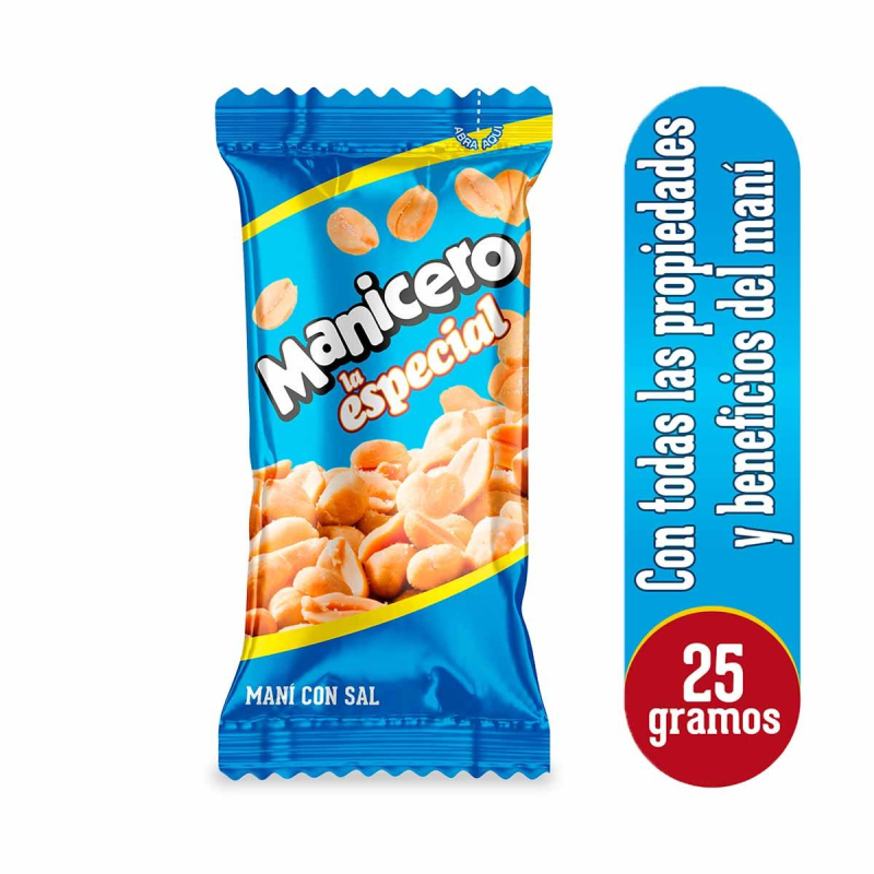 Mani Manicero Con Sal Sal 25 Gr