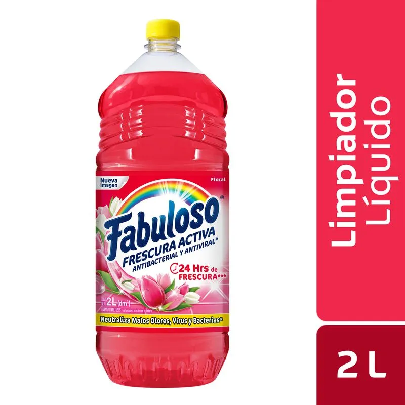 Limpia Piso Fabuloso Floral 2000 Ml