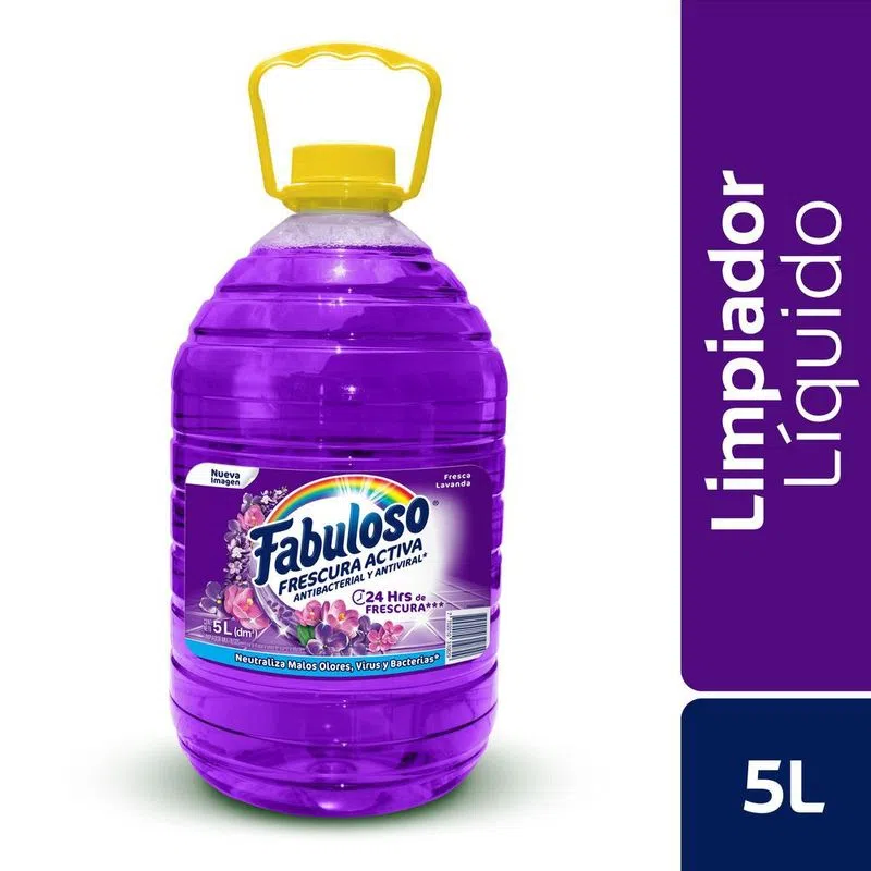 Limpia Piso Fabuloso Lavanda 5000 Ml