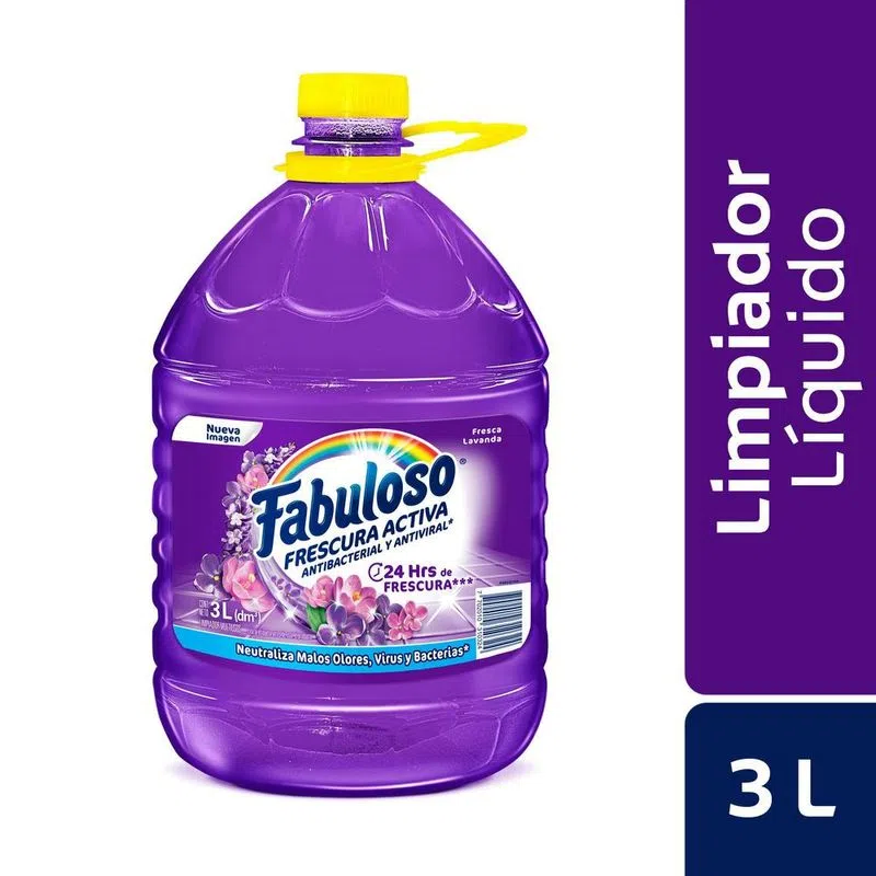 Limpia Piso Fabuloso Lavanda 3000 Ml