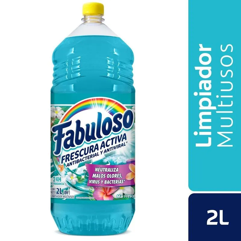 Limpiapisos Fabuloso Mar Fresco 2000ml Cp38,6