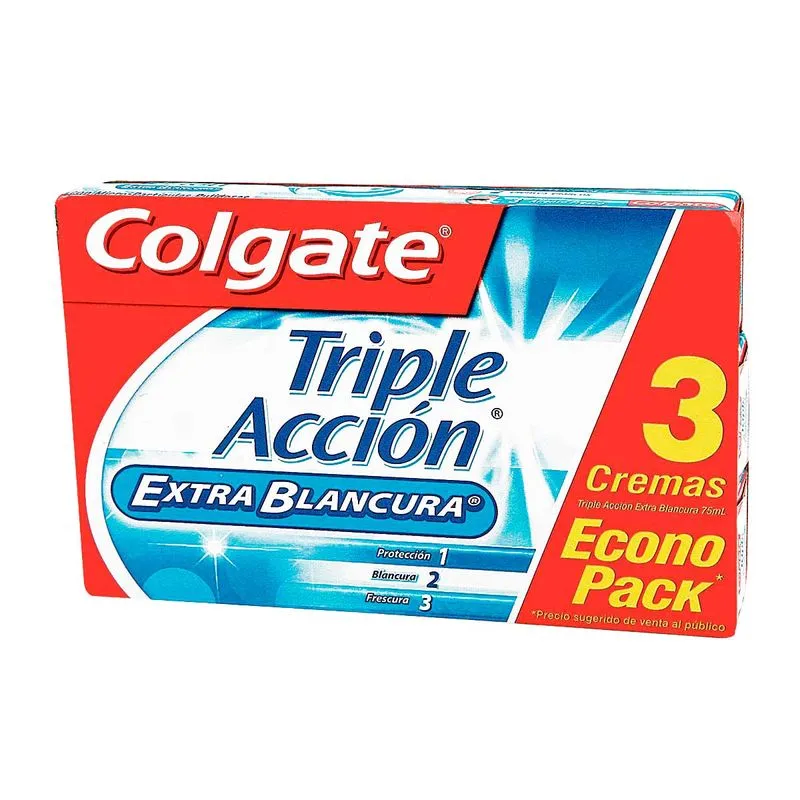 Crema Dental Colgate 75ccx3u T/a Exblc