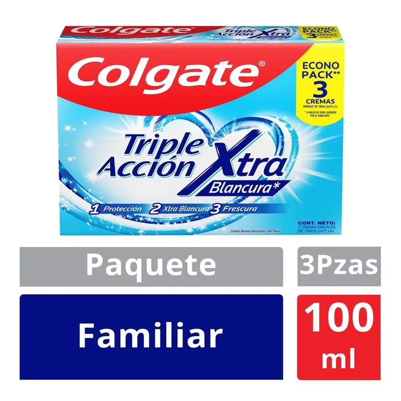 Crema Dental Colgate T/ac Ex-61194 100ccx3u