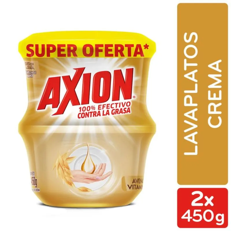 Lavaloza Axion Crema Avena 2 Und 450 Gr