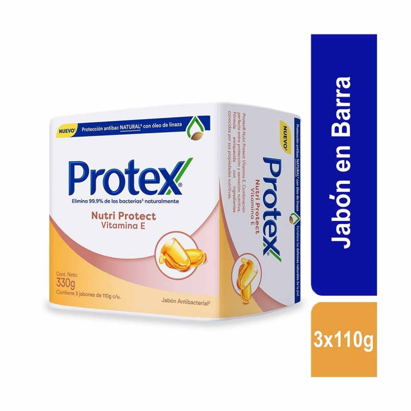 Jabon Protex Vitamina E 3 Und