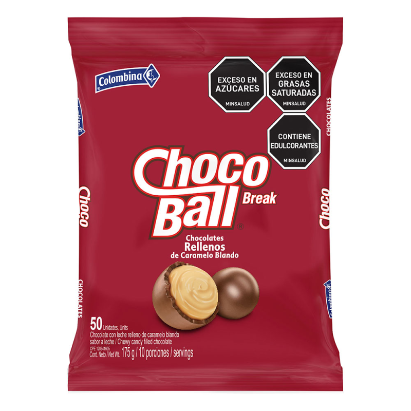 Chocobreak Colombina Ball 50 Und 175 Gr