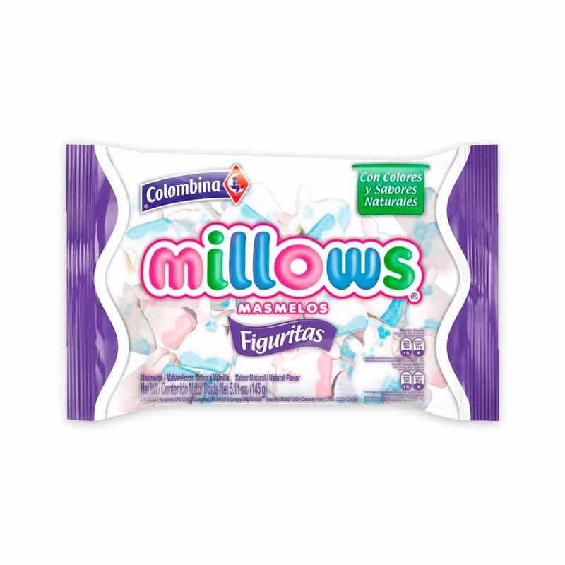 Masmelo Millows Figuritas 145 Gr