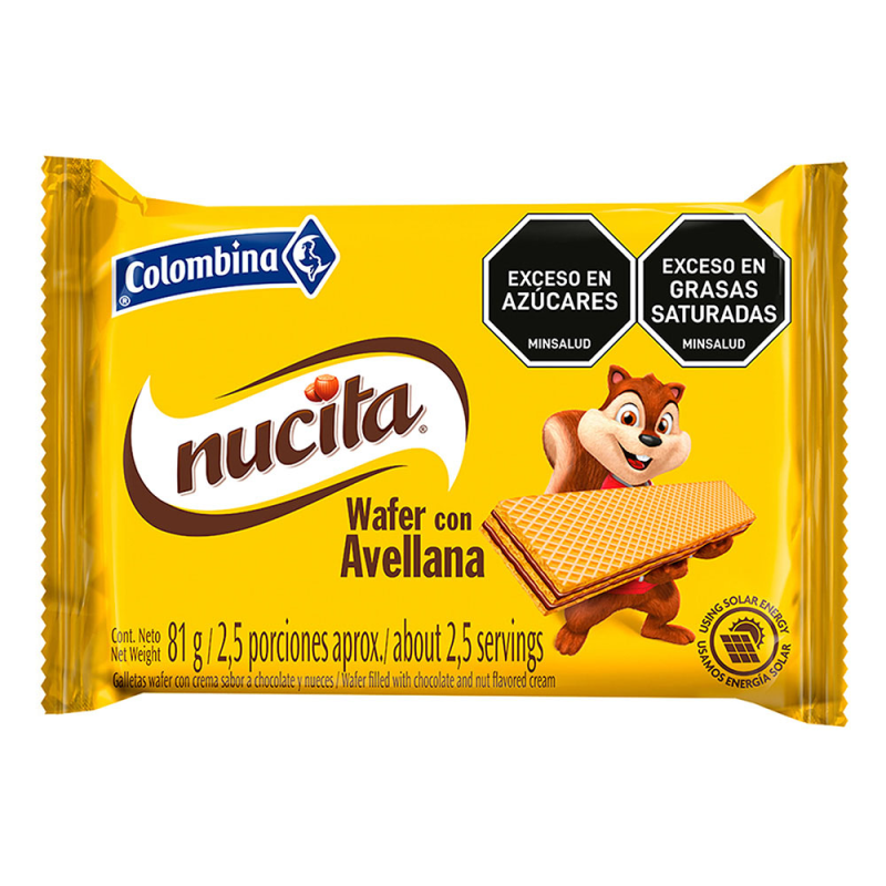 Galletas Nucita Wafer Minitaco
