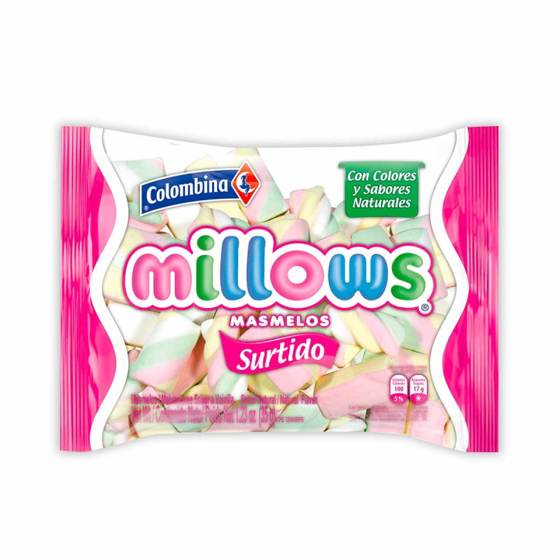Masmelos Millows Surtidos 35 Gr