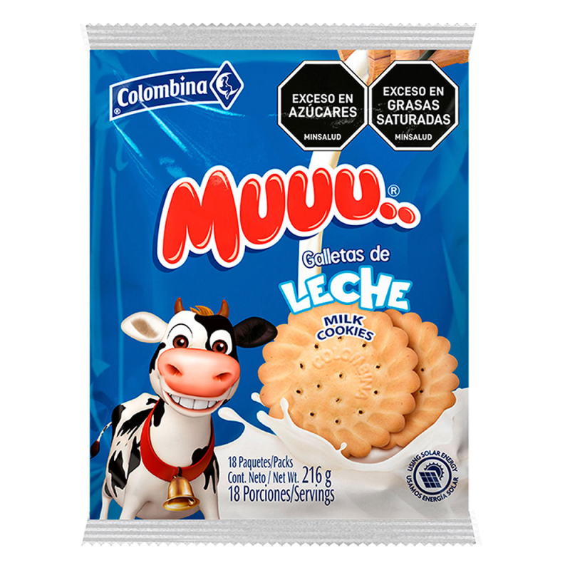 Galletas Muuu Leche