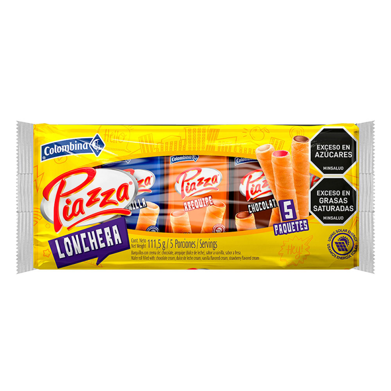 Barquillo Piazza Lonchera 111,5 Gr