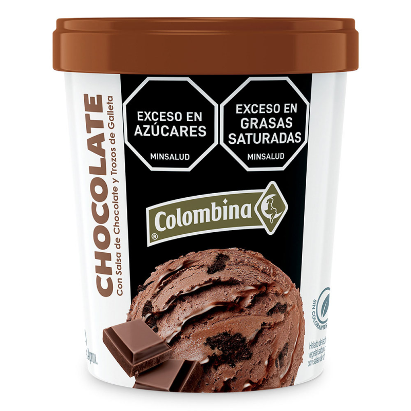 Helado Colombina Chocolate & Cookies Xund