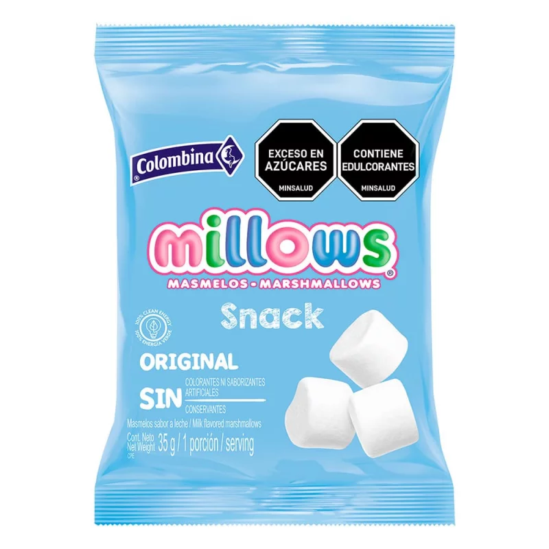 Masm Millowsx35g Snack Blanco
