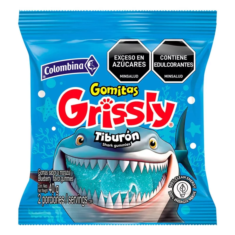 Grissly Snack Tiburon (24bs-1-40g)