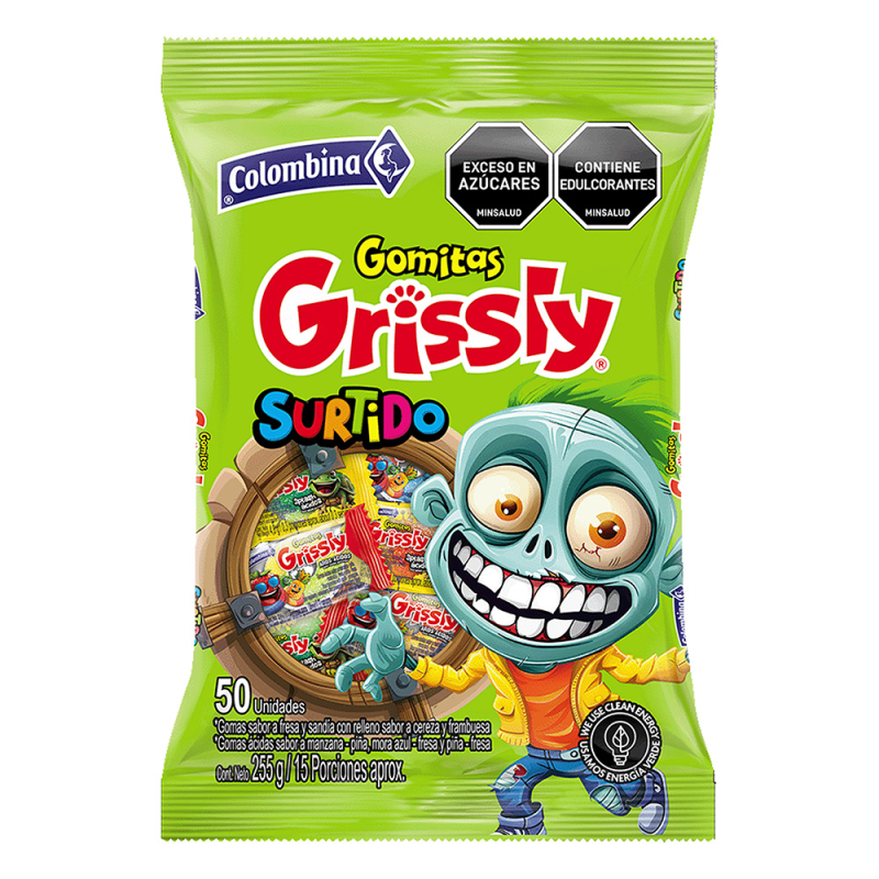 Goma Surtida Halloween Grisslyx50