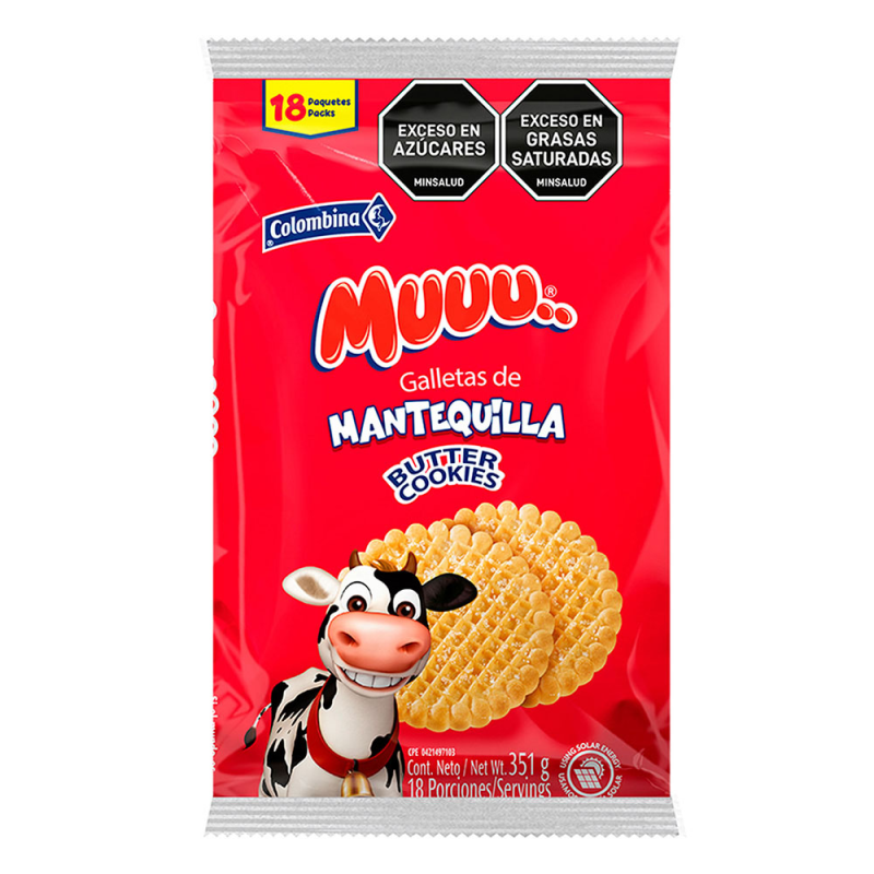 Galletas Muuu Mantequilla