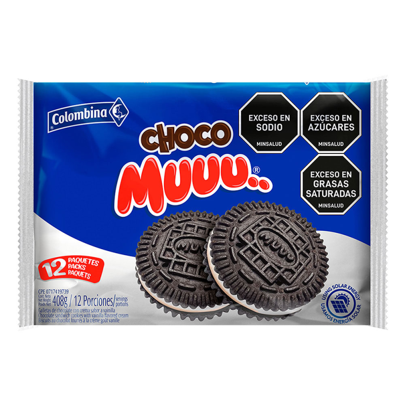 Galletas Muuu Chocolate Max