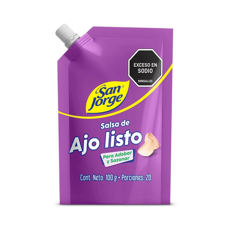 Salsa De Ajo Listo San Jorge X 100g