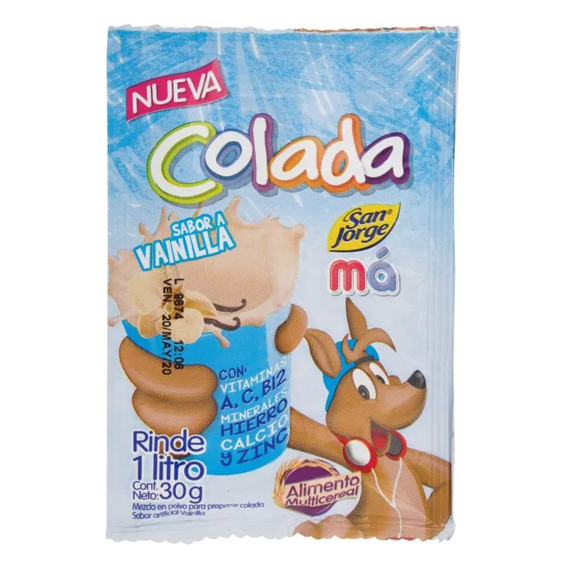 Colada San Jorge Vainilla 30 Gr