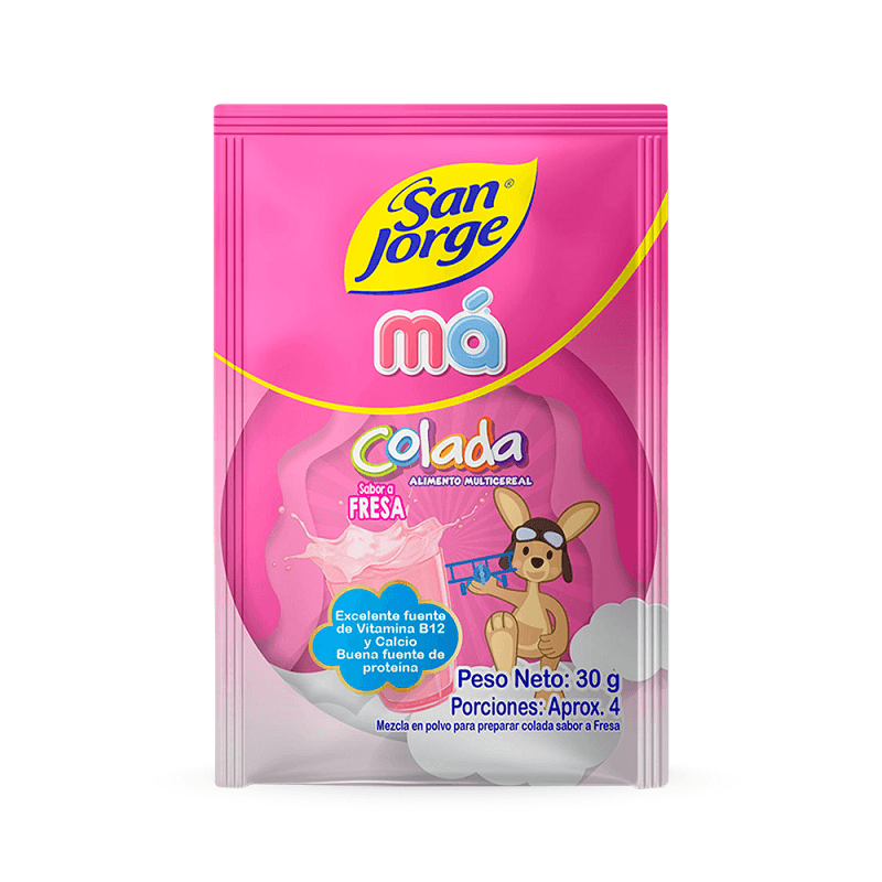 Colada San Jorge Fresa 30 Gr